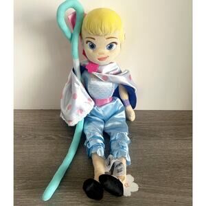 Little Bo Peep Plush Doll 16” Toy Story 4 Disney Pixar Stuffed Doll HTF EUC